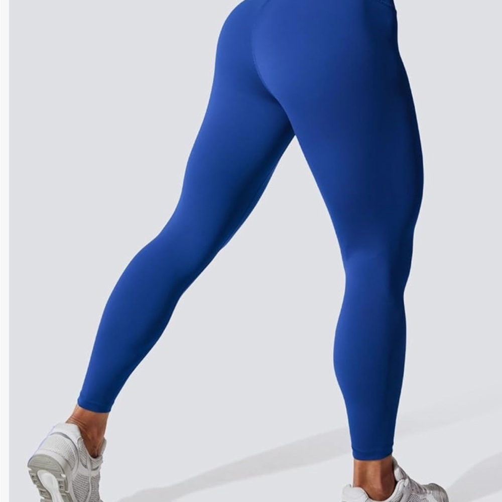 Royal Blue High-Waisted Athletic Leggings